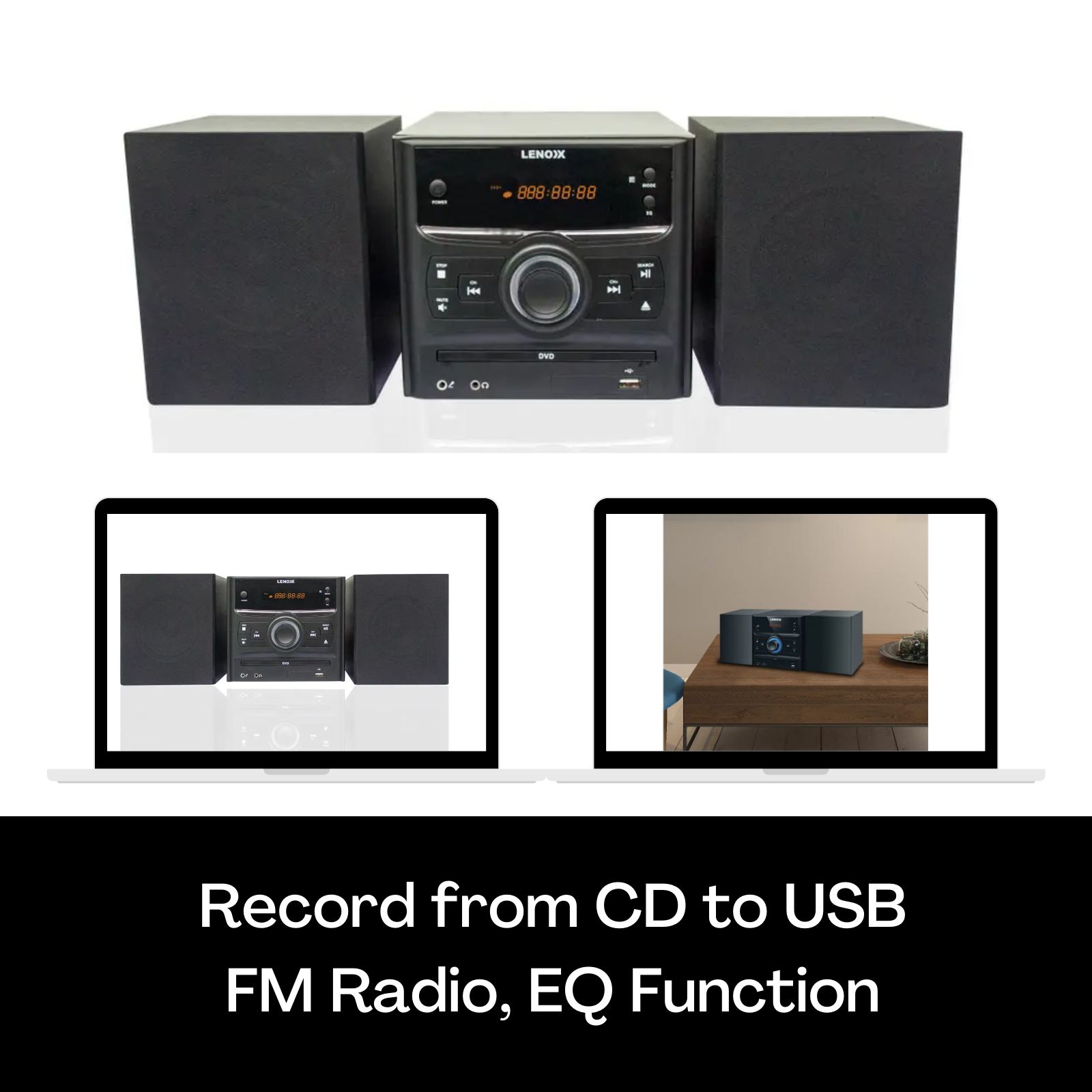 Lenoxx Bluetooth DVD HI-FI System